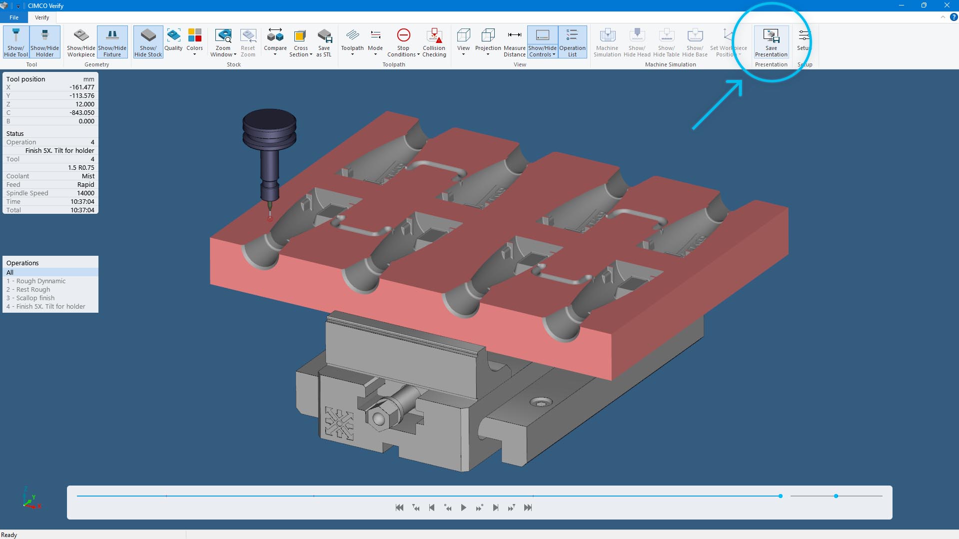Create and Share Simulations | CIMCO Edit Verify